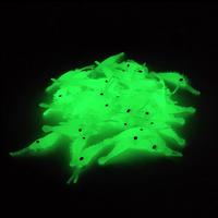 Gambar Umpan Pancing Udang Kecil Luminous Fishing Soft Lure Glow In Dark 4 cm - 20Pcs dari IDT4 undefined 5 Tokopedia