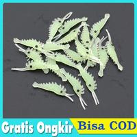 Gambar Umpan Pancing Udang Kecil Luminous Fishing Soft Lure Glow In Dark 4 cm - 20Pcs dari IDT4 undefined 1 Tokopedia