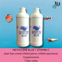Gambar METHYLENE BLUE 1 LITER / METHYLENE BLUE PLUS VITAMIN C  OBAT BIRU IKAN dari Readystore09 undefined 1 Tokopedia