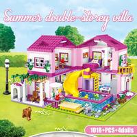 Gambar Friends City House Castle Sets Summer Holiday Villa Castle Building dari Danurejaya undefined 3 Tokopedia