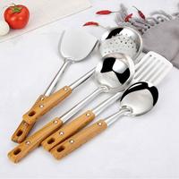 Gambar Alat Masak Stainless * Peralatan Masak * Gagang Serat Kayu - SENDOK SUP dari MD mandiri undefined 2 Tokopedia
