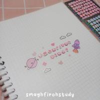 Gambar :: Binder DIY Free Sticker Custom Nama dari evanjohan45 undefined 2 Tokopedia