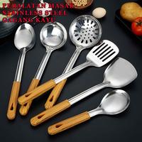 Gambar Alat Masak Stainless * Peralatan Masak * Gagang Kayu - SENDOK MASAK dari MD mandiri undefined 1 Tokopedia