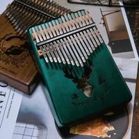 Gambar SR kalimba 17 key mahogany thumb piano mbira musical Instrument dari SunnyGo Ready undefined 5 Tokopedia