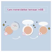 Gambar PIGEON Teens Refill Compact Powder 14 Gram - Pure White dari CasaBeauty undefined 2 Tokopedia
