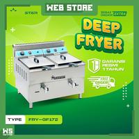 Gambar Penggorengan Ayam Gas Double Deep Fryer 2 x 17 Liter FRY-G172 WIRASTAR - Kayu dari WEB STORE INDONESIA undefined 3 Tokopedia