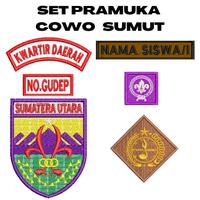 Gambar Atribut Set SERAGAM PRAMUKA KOMPLIT Kwarda SUMATERA UTARA cowo cewe. - Wosm & TPD Cewe dari Store_Atribut undefined 4 Tokopedia