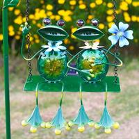 Gambar TG Outdoor Decor Solar Light Frog Swing Garden Decoration Frog dari Tactical Going undefined 4 Tokopedia