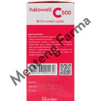 Gambar Halowell C 500 mg 30 Tablet - Suplemen Vitamin C dari Menteng Farma undefined 3 Tokopedia