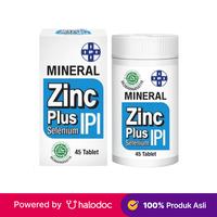 Gambar Vitamin Mineral Zinc Plus Selenium IPI 45 Tablet dari Apotek Tubagus Bandung undefined 1 Tokopedia