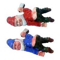 Gambar SH 18PCS Funny Quirky Hilarious Outdoor Garden Decoration Drun dari Sunny High undefined 5 Tokopedia