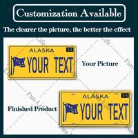 Gambar ND New Your Text Custom License Plate Poster Vintage Home Decor dari Note Draw undefined 5 Tokopedia