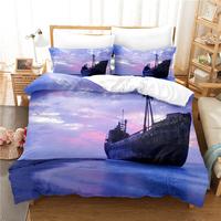 Gambar DJ Sailboat Bedding Set For Bedroom Soft Bedspreads For Bed Hom dari Delphi Joy undefined 3 Tokopedia