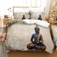 Gambar DJ Buddha Statue Bedding Set Duvet Cover Set 3d Bedding Digital dari Delphi Joy undefined 3 Tokopedia