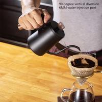 Gambar Teko Kopi Leher Angsa Gooseneck Pour Over Drip Kettle 600ml - STS304 - Silver dari Hardware Solutions undefined 3 Tokopedia