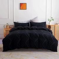 Gambar DJ Modern Simple Solid Color Stripe Bedding Set Geometry Comfor dari Delphi Joy undefined 3 Tokopedia