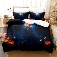 Gambar DJ Halloween Bedding Set For Bedroom Soft Bedspreads For Bed Ho dari Delphi Joy undefined 2 Tokopedia