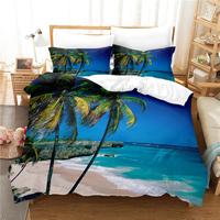 Gambar DJ Coconut Tree Bedding Set Duvet Cover Set 3d Bedding Digital dari Delphi Joy undefined 3 Tokopedia