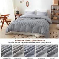 Gambar DJ SimpleOpulence 100Persen Cotton Bedding Set 3Pcs Washed Comforte dari Delphi Joy undefined 2 Tokopedia