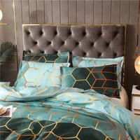 Gambar DJ 23 Pcs Luxury Duvet Cover Set Fashion Geometry Bedding Set dari Delphi Joy undefined 4 Tokopedia