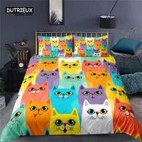 Gambar DJ Home Living Luxury 3D Cat Bedding Set Comfortable Duvet Cove dari Delphi Joy undefined 1 Tokopedia