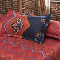 Gambar DJ Flower Bedding Sets Duvet Cover Set Floral Black Boho Hotel dari Delphi Joy undefined 5 Tokopedia