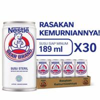 Gambar Bear Brand Susu Sapi Steril Siap Minum Kaleng 189ml / 30pcs bermutu dari Hello Milky's undefined 1 Tokopedia