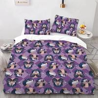 Gambar DJ LuciferCat B1121 Anime Bedding Set Cartoon Duvet Cover Pillo dari Delphi Joy undefined 2 Tokopedia