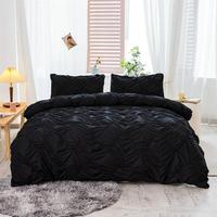 Gambar DJ MWSWL Duvet Cover Set 3 Piece Bedding Set Wave Pleated Embro dari Delphi Joy undefined 5 Tokopedia