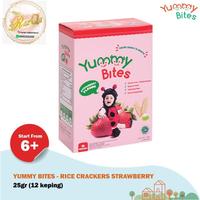 Gambar P1H YUMMY BITES RICE CRACKERS BANANA STRAWBERRY APPLE VEGETABLES dari agustinoyogaistore undefined 2 Tokopedia
