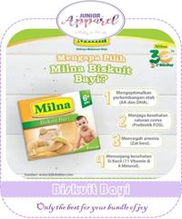 Gambar V♪NN MILNA BISKUIT BAYI / BISKUIT BAYI MPASI W✓6Q dari serlipujiatiastore undefined 4 Tokopedia