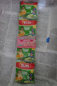 Gambar U㊛2Q SUN BUBUR BAYI ANEKA ( 1 RENCENG 8 PCS) N♪OB dari serlipujiatiastore undefined 1 Tokopedia