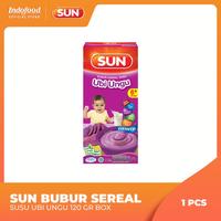 Gambar KYN SUN BUBUR SEREAL UBI UNGU 120 GR BOX WB5 dari indriserlianaomall undefined 4 Tokopedia