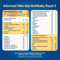 Gambar J➸H2 NUTRICIA NUTRIBABY ROYAL 2 FORMULA 800GR C㊚A9 dari agustinoyogaistore undefined 1 Tokopedia