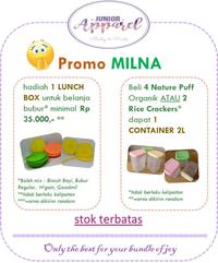 Gambar V♪NN MILNA BISKUIT BAYI / BISKUIT BAYI MPASI W✓6Q dari serlipujiatiastore undefined 3 Tokopedia