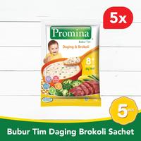 Gambar T3Q 5 PCS - PROMINA BUBUR TIM 8+ DAGING DAN BLI SACHET 25 GR HA3 dari irianatianaecollections undefined 2 Tokopedia