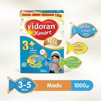 Gambar C F5 VIDORAN XMART 3+ BATITA USIA 3-5 TAHUN NUTRIPLEX MADU 1000 GR/1KG dari indriserlianaomall undefined 1 Tokopedia