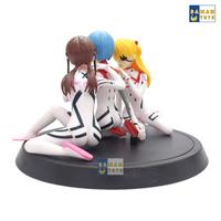 Gambar 3 Pcs Neon Genesis Evangelion Action Figure Asuka Rei Mari dari Pat salon undefined 2 Tokopedia