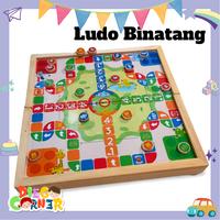 Gambar Mainan Keluarga Family Board Game Wooden Animal Ludo Kayu Binatang dari Diego Corner Shop undefined 1 Tokopedia