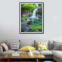 Gambar EverShine Lukisan Minyak Diy dengan Angka Gambar Air Terjun dengan dari GROSIR AFRIA GAMIS undefined 3 Tokopedia