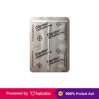 Gambar Claritin 10 mg 5 Tablet - Obat Alergi - Halodoc dari Apotek Halomedika Cicendo undefined 1 Tokopedia
