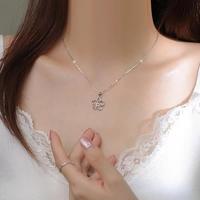 Gambar Kalung Wanita Korea Bintang Double Star Aksesoris Perhiasan Elegant dari NOMIDE STORE undefined 2 Tokopedia