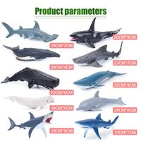 Gambar Mainan Simulasi Ikan Paus / Hiu / Lumba-Lumba Bahan Plastik Untuk Anak dari KingJarum undefined 2 Tokopedia