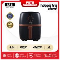 Gambar MITO Air Fryer AF5 Happy Fry 4L Manual Low Watt - Mesin Penggoreng Tan - White dari maskhurun-store undefined 1 Tokopedia