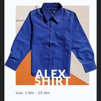 Gambar Alex boy shirt /kemeja anak laki-laki panjang 8-15 tahun - Peach, 66 (13-14 Thn) dari Parishkid undefined 4 Tokopedia