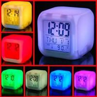 Gambar #SKL - COD Jam meja moody kubus 7 color pengukur suhu Jam weker dari chalitaaaa undefined 1 Tokopedia