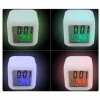 Gambar #SKL - COD Jam meja moody kubus 7 color pengukur suhu Jam weker dari chalitaaaa undefined 2 Tokopedia
