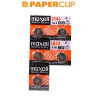 Gambar BATTERY MAXELL LR44 ISI 5 CALCULATOR dari Paperclip Indonesia undefined 2 Tokopedia