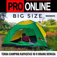 Gambar Tenda Camping Orang 10-11 Dewasa - Tenda Kapasitas 8-9 Untuk Kemping dari Shoya shop undefined 2 Tokopedia