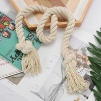 Gambar Woven Macrame Curtain Tieback Holder Hooks Tie Backs Living dari In Goods Store undefined 5 Tokopedia